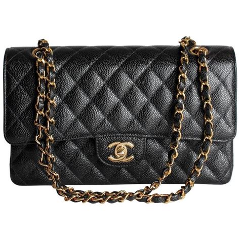 chanel medium classic flap caviar|Flap Bags .